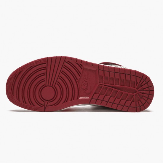 Air Jordan 1 Retro High Off-White Chicago Naiset/Miehet AA3834 101 Valkoinen/Musta-Varsity Punainen