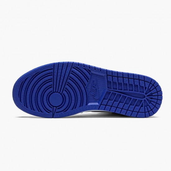 Air Jordan 1 Retro High OG Royal Toe Musta/Valkoinen-Game Royal-Musta 555088 041