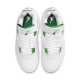 Air Jordan 4 Retro Metallic Green Naiset/Miehet CT8527 113 Valkoinen/Metallic Hopea-Pine Gre